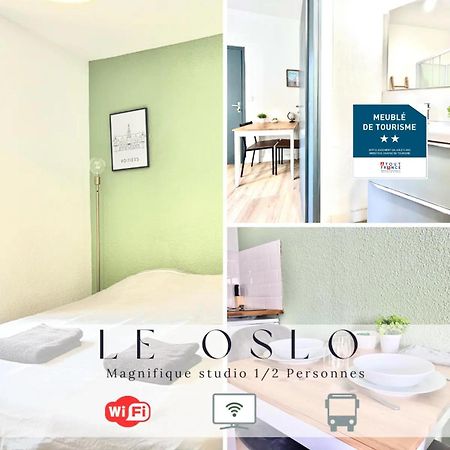 Le OSLO, à 50m de la gare TV connecté+Fibre Poitiers Exterior foto